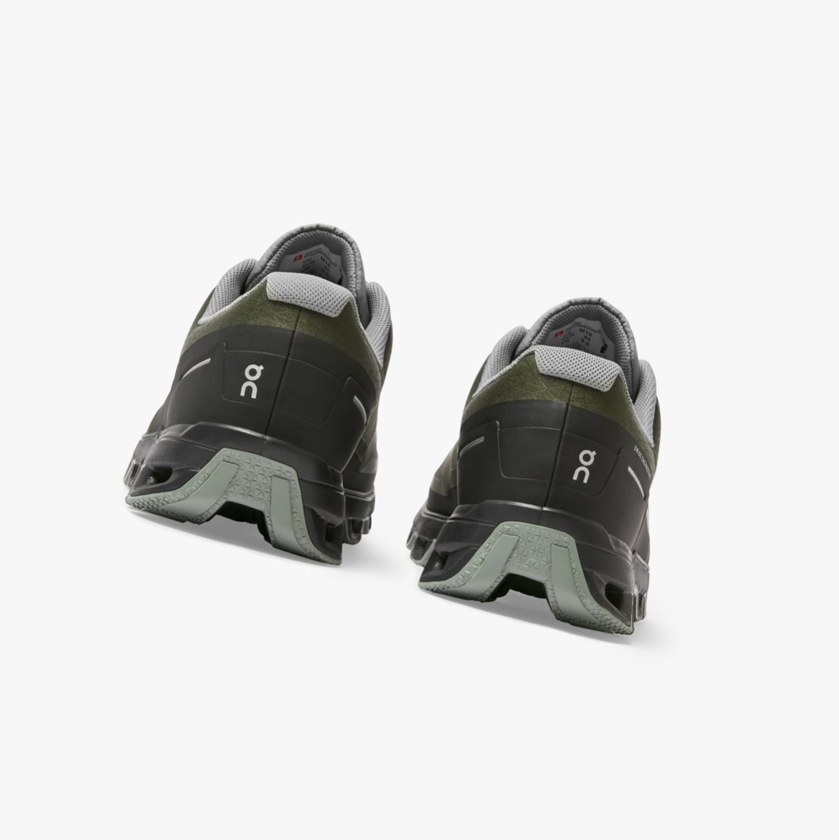 Tenis Para Trail Running On Running Cloudventure Impermeables Hombre Verdes | 4186290-IJ