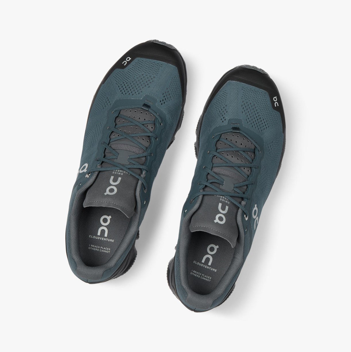 Tenis Para Trail Running On Running Cloudventure Hombre Azules | 4527930-YO