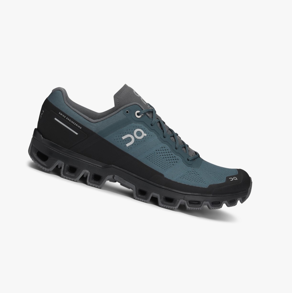 Tenis Para Trail Running On Running Cloudventure Hombre Azules | 4527930-YO