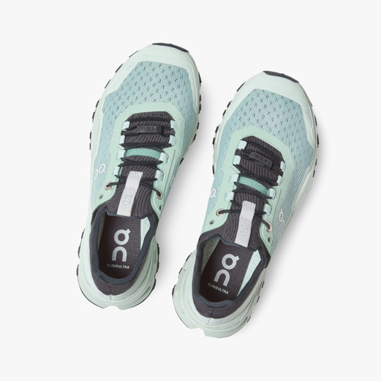 Tenis Para Trail Running On Running Cloudultra Mujer Moss/Eclipse | 4578932-WQ
