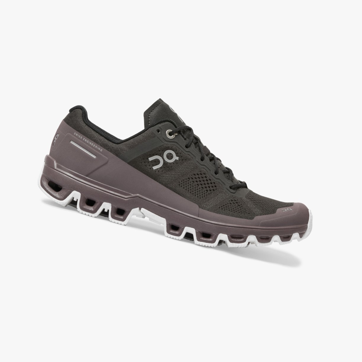 Tenis Para Trail Running On Running Cloudventure Mujer Negros | 4792351-IA