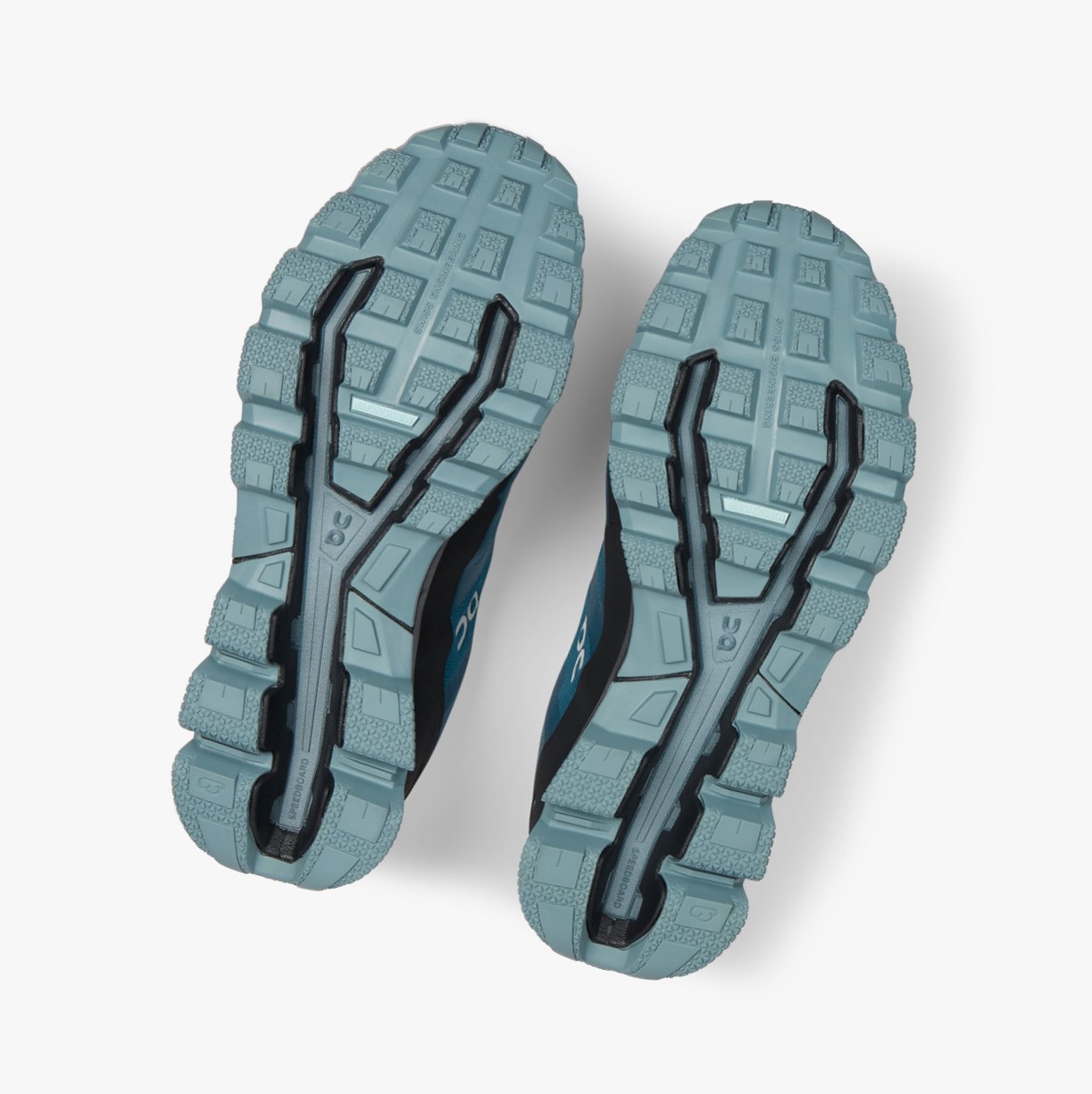 Tenis Para Trail Running On Running Cloudventure Impermeables Hombre Azules | 5067489-NI