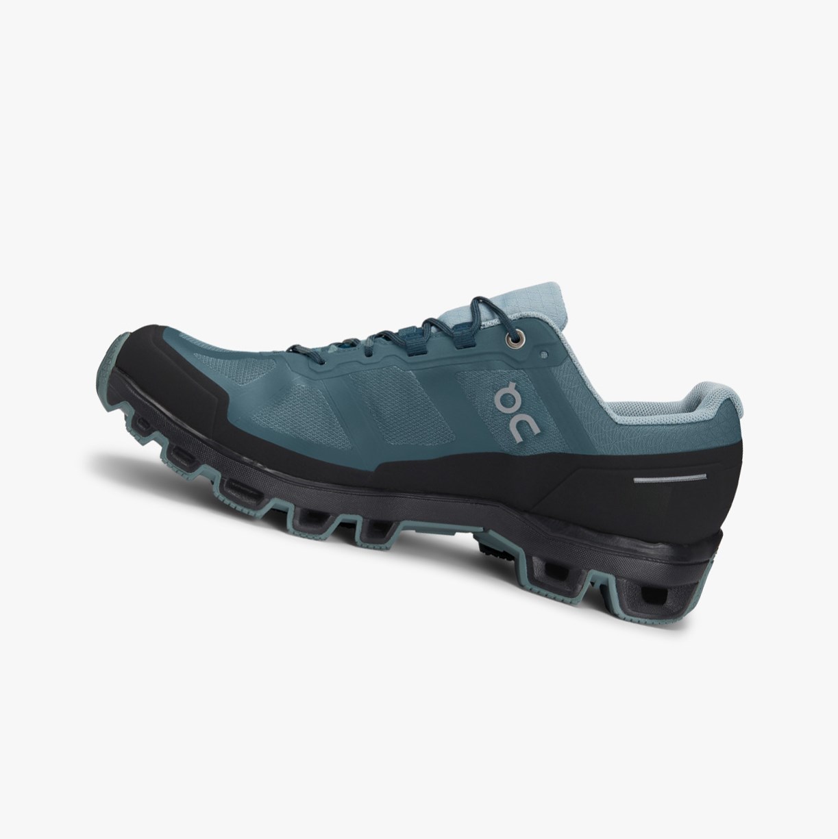 Tenis Para Trail Running On Running Cloudventure Impermeables Hombre Azules | 5067489-NI
