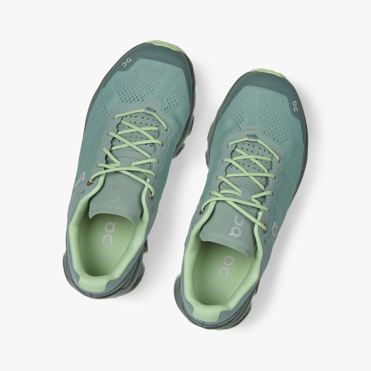 Tenis Para Trail Running On Running Cloudventure Mujer Verdes | 5394618-QB