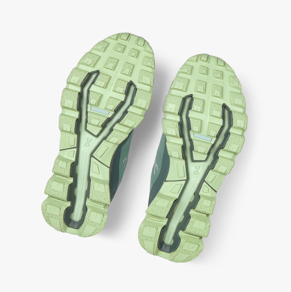 Tenis Para Trail Running On Running Cloudventure Mujer Verdes | 5394618-QB