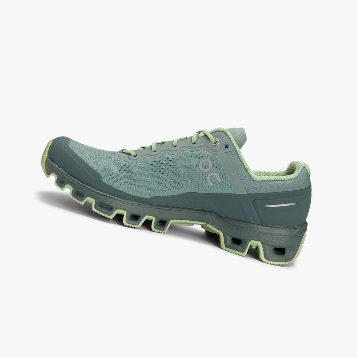 Tenis Para Trail Running On Running Cloudventure Mujer Verdes | 5394618-QB