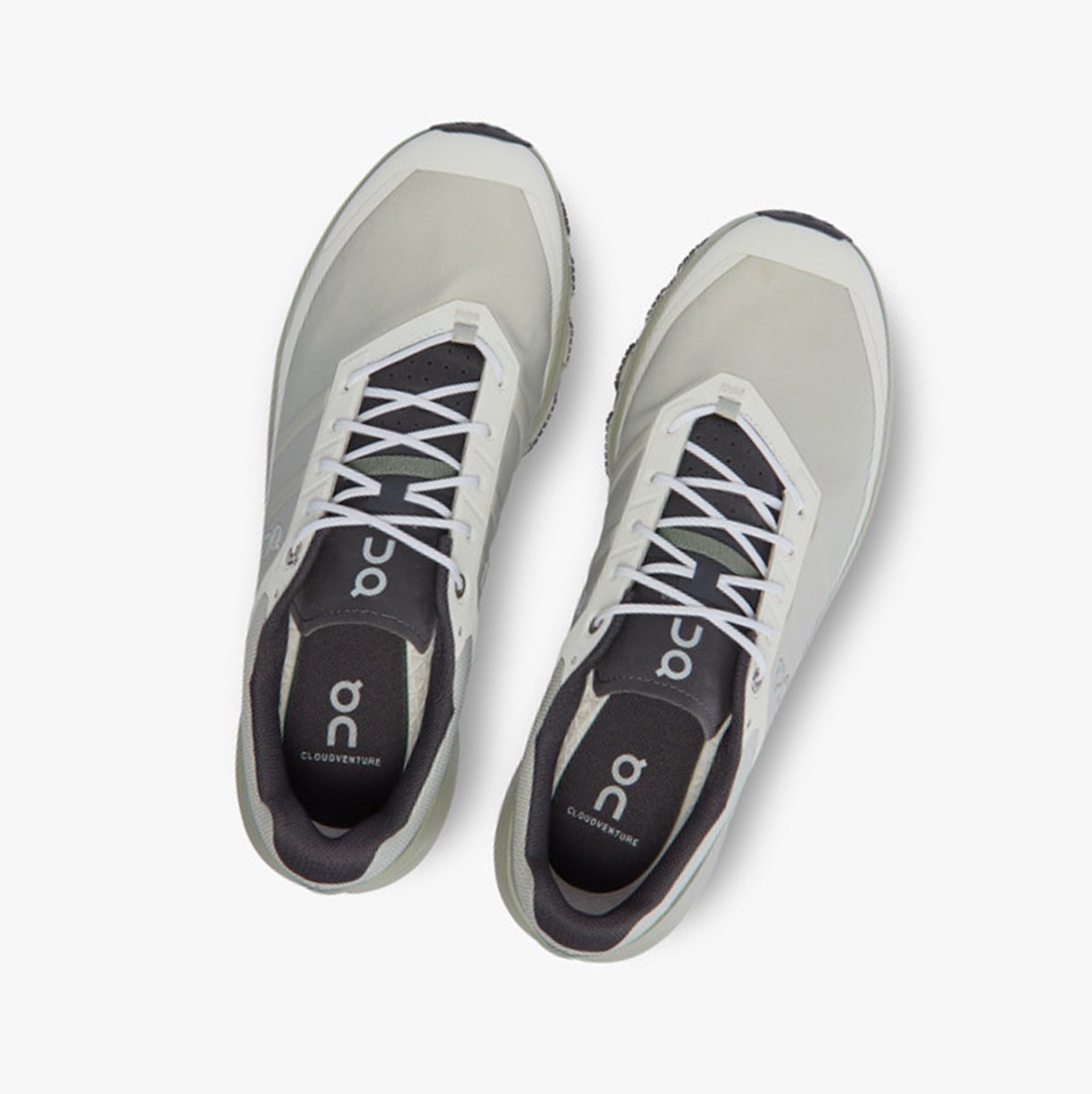 Tenis Para Trail Running On Running Cloudventure Hombre Ice/Kelp | 5804671-VE