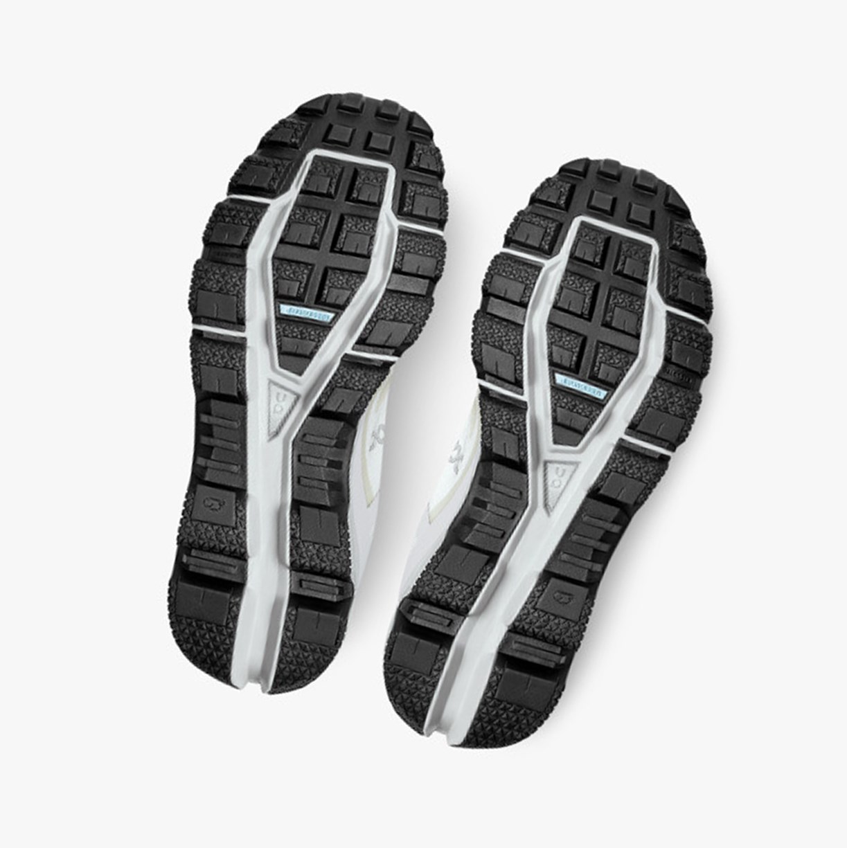 Tenis Para Trail Running On Running Cloudventure Impermeables Mujer Glacier/Black | 7295486-FJ