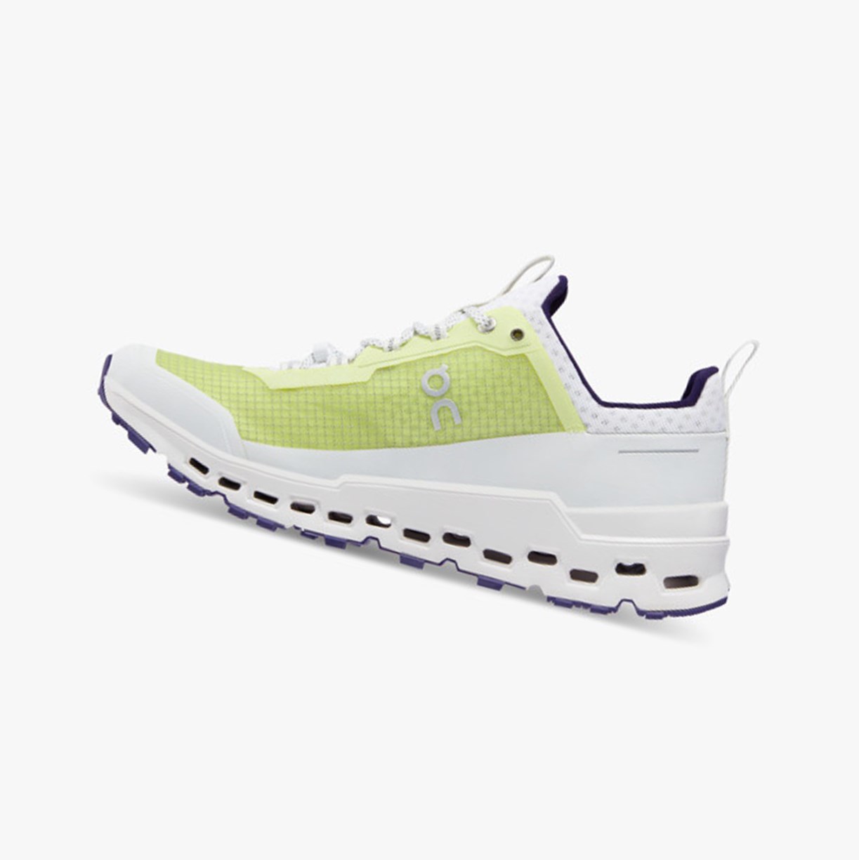 Tenis Para Trail Running On Running Cloudultra Fluorite Hombre Hay/White | 7403918-FK