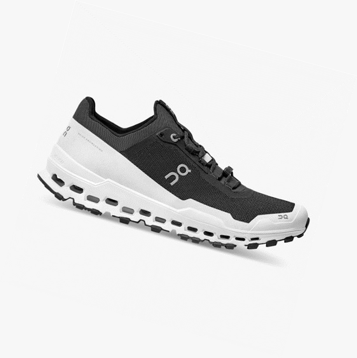 Tenis Para Trail Running On Running Cloudultra Hombre Black/White | 7862410-VH