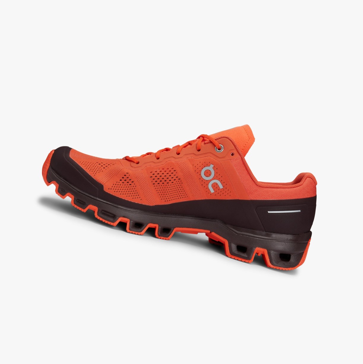 Tenis Para Trail Running On Running Cloudventure Hombre Naranjas | 8092654-BL