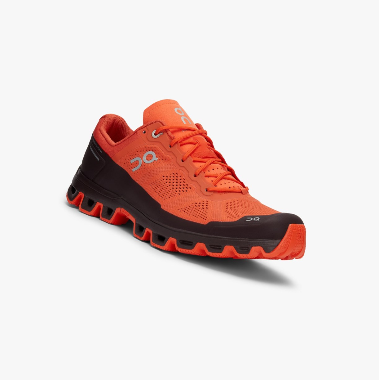 Tenis Para Trail Running On Running Cloudventure Hombre Naranjas | 8092654-BL