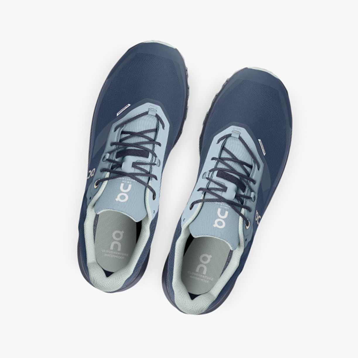 Tenis Para Trail Running On Running Cloudventure Impermeables Hombre Denim/Midnight | 8793524-XY