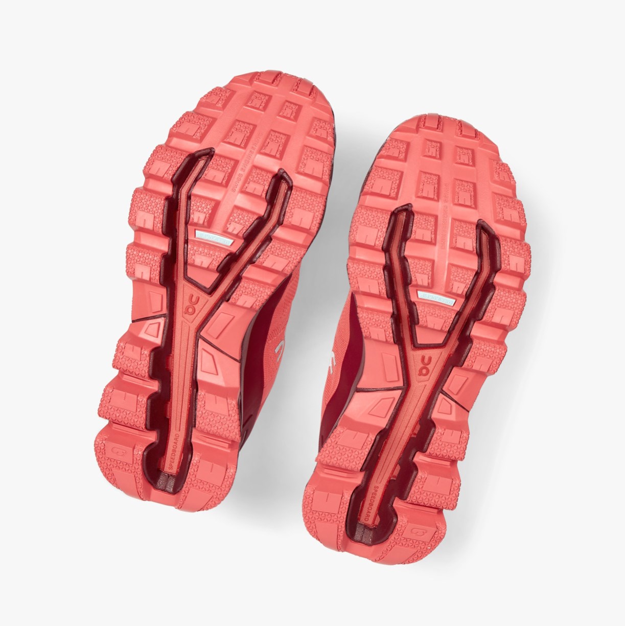 Tenis Para Trail Running On Running Cloudventure Mujer Coral | 9165420-VC