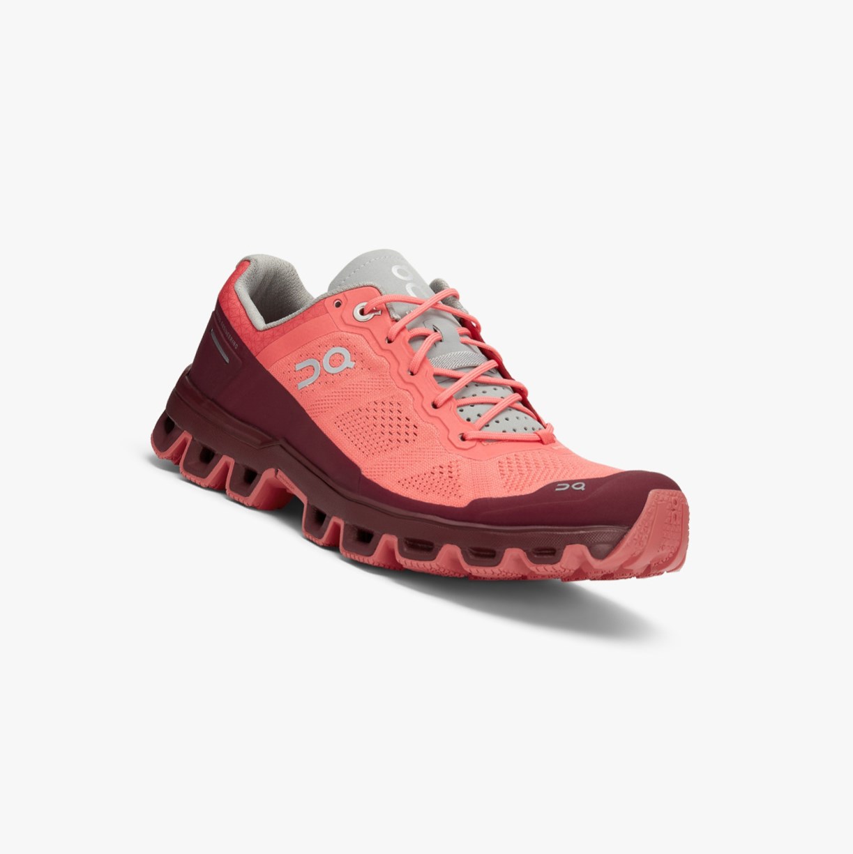 Tenis Para Trail Running On Running Cloudventure Mujer Coral | 9165420-VC