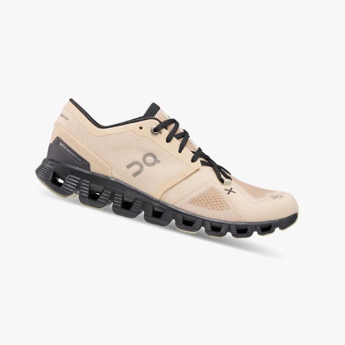 Tenis Deportivos On Running Cloud X 3 Mujer Fawn/Magnet | 5291630-RZ