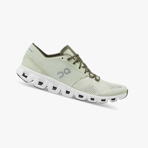 Tenis Deportivos On Running Cloud X Hombre Verdes | 6340295-EU