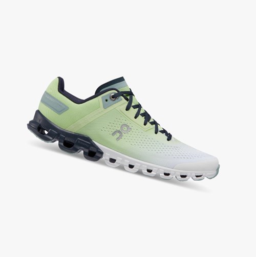 Tenis Deportivos On Running Cloudflow Mujer Meadow/White | 0549162-GV