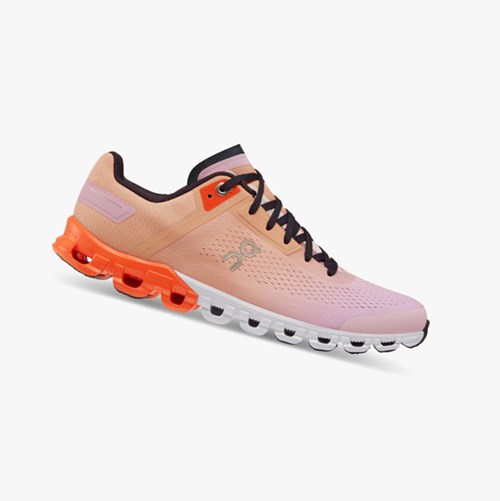 Tenis Deportivos On Running Cloudflow Mujer Rose/Fiji | 4752896-JT
