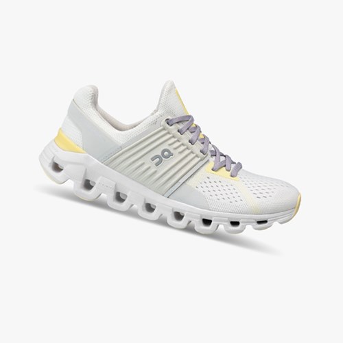 Tenis Deportivos On Running Cloudrift Mujer White/Limelight | 0376524-ZW