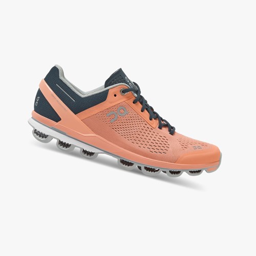 Tenis Deportivos On Running Cloudsurfer Mujer Coral | 8975642-KY