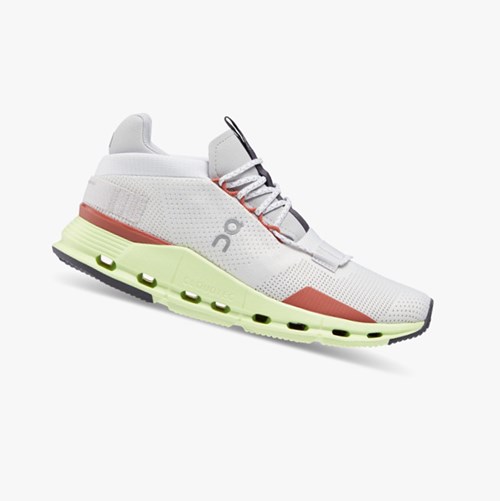 Tenis On Running Cloudnova Mujer White/Limelight | 3075196-SH