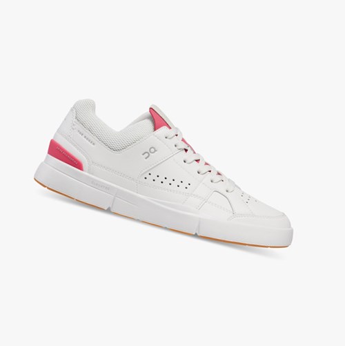 Tenis On Running THE ROGER Clubhouse Mujer White/Rosewood | 9358706-BO