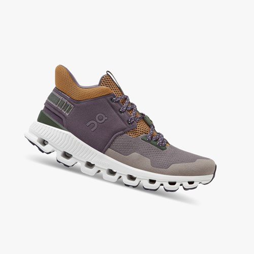 Tenis Para Correr En Carretera On Running Cloud Hi Edge Mujer Morados | 0948621-HQ