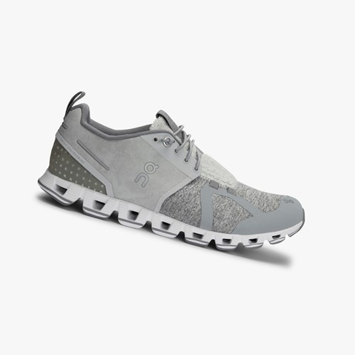 Tenis Para Correr En Carretera On Running Cloud Terry Mujer Plateados | 2081935-EH