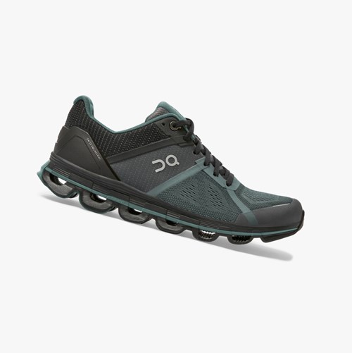 Tenis Para Correr En Carretera On Running Cloudace Mujer Black/Olive | 2489736-OE