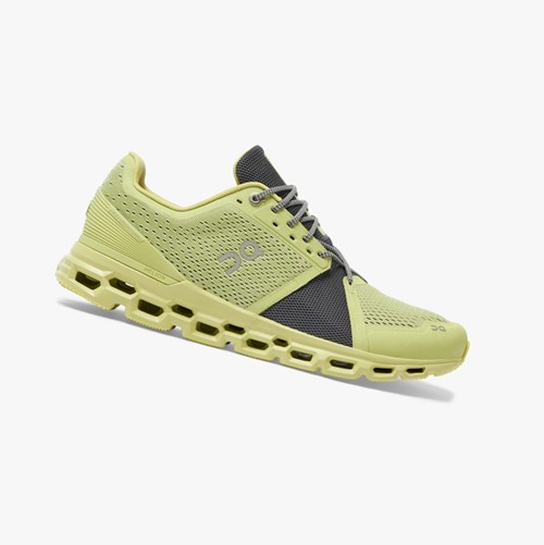 Tenis Para Correr En Carretera On Running Cloudstratus Hombre Verdes | 2695807-RV