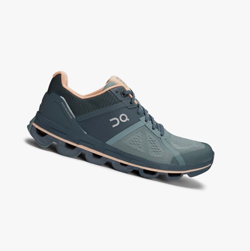 Tenis Para Correr En Carretera On Running Cloudace Mujer Azules | 3046781-YU
