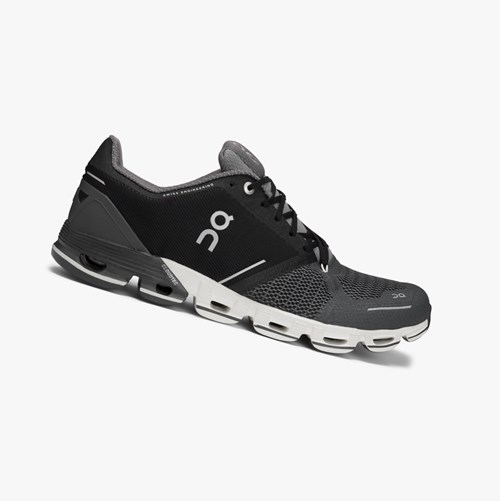 Tenis Para Correr En Carretera On Running Cloudflyer Hombre Negros | 3906712-WA
