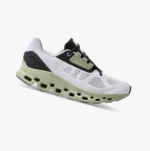 Tenis Para Correr En Carretera On Running Cloudstratus Mujer White/Black | 4516938-UK