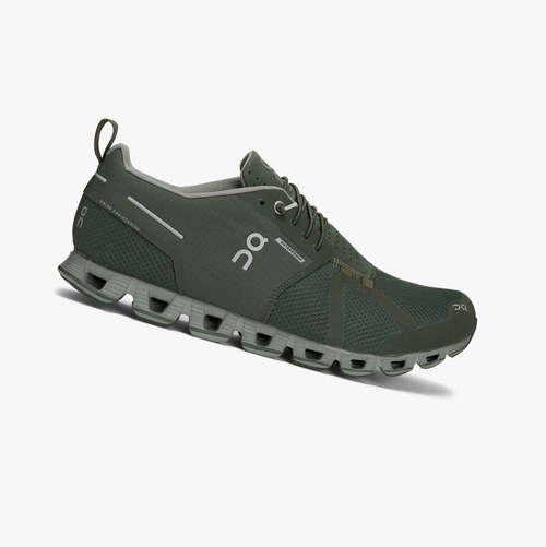 Tenis Para Correr En Carretera On Running Cloud Impermeables Hombre Verdes | 6807492-XO