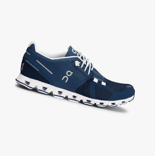 Tenis Para Correr En Carretera On Running Cloud Mujer Azules | 7891650-PI