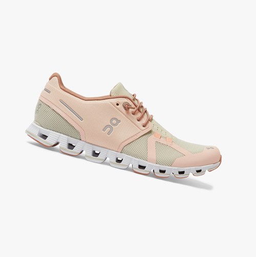 Tenis Para Correr En Carretera On Running Cloud Mujer Rosas | 8472603-VO