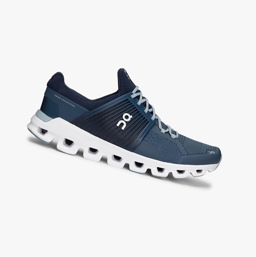 Tenis Para Correr En Carretera On Running Cloudswift Hombre Azules | 9573102-NA