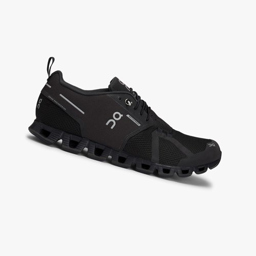Tenis Para Correr En Carretera On Running Cloud Impermeables Hombre Negros | 9760825-RC