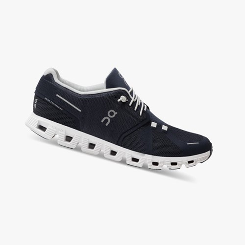 Tenis Para Correr On Running Cloud 5 Hombre Midnight/White | 0682195-IH