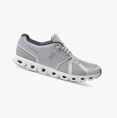 Tenis Para Correr On Running Cloud 5 Hombre Glacier/White | 9281504-ED