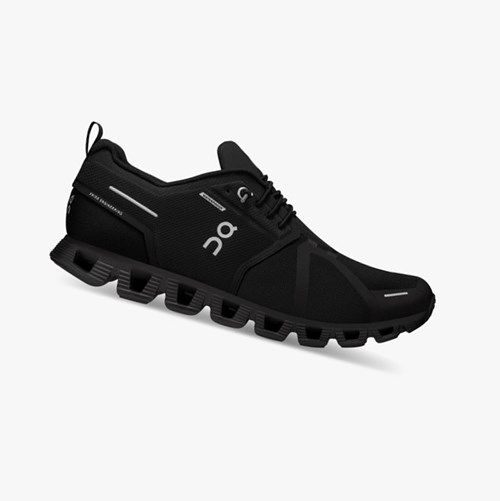 Tenis Para Correr On Running Cloud 5 Impermeables Hombre Negros | 7628109-EL