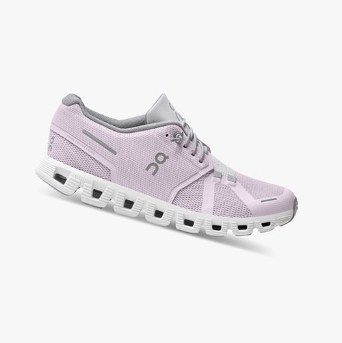 Tenis Para Correr On Running Cloud 5 Mujer Lily/Frost | 8703145-PA