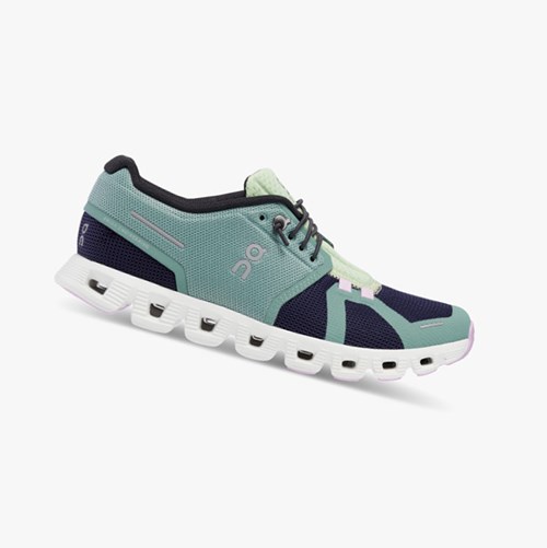 Tenis Para Correr On Running Cloud 5 Push Mujer Cobble/Flint | 1037642-RD