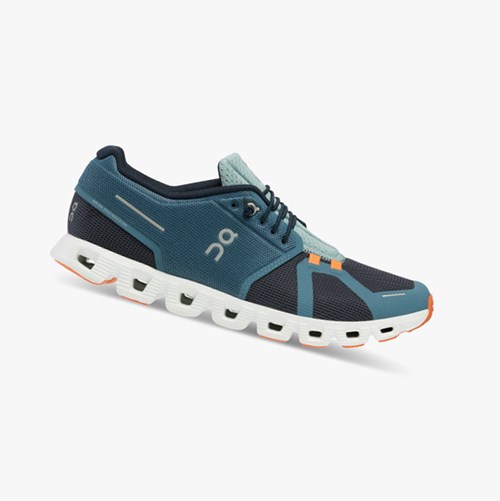 Tenis Para Correr On Running Cloud 5 Push Hombre Dust/Ink | 3549621-WU