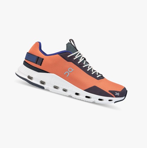 Tenis Para Correr On Running Cloudnova Form Hombre Terracotta/Forest | 0189436-IQ