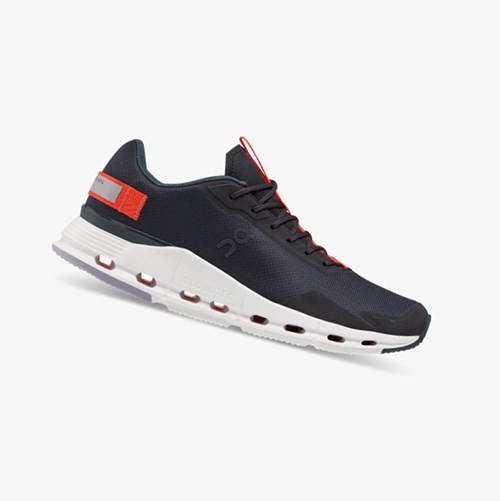 Tenis Para Correr On Running Cloudnova Form Mujer Black/Flame | 5930172-RY