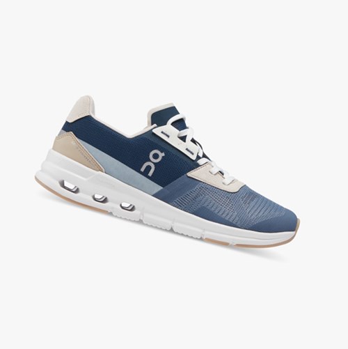 Tenis Para Correr On Running Cloudrift Mujer Metal/Navy | 1967385-HQ
