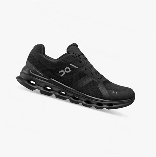 Tenis Para Correr On Running Cloudrunner Impermeables Hombre Negros | 1452370-EF