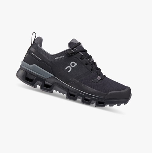 Tenis Para Correr On Running Cloudwander Impermeables Mujer Black/Eclipse | 1728435-KM